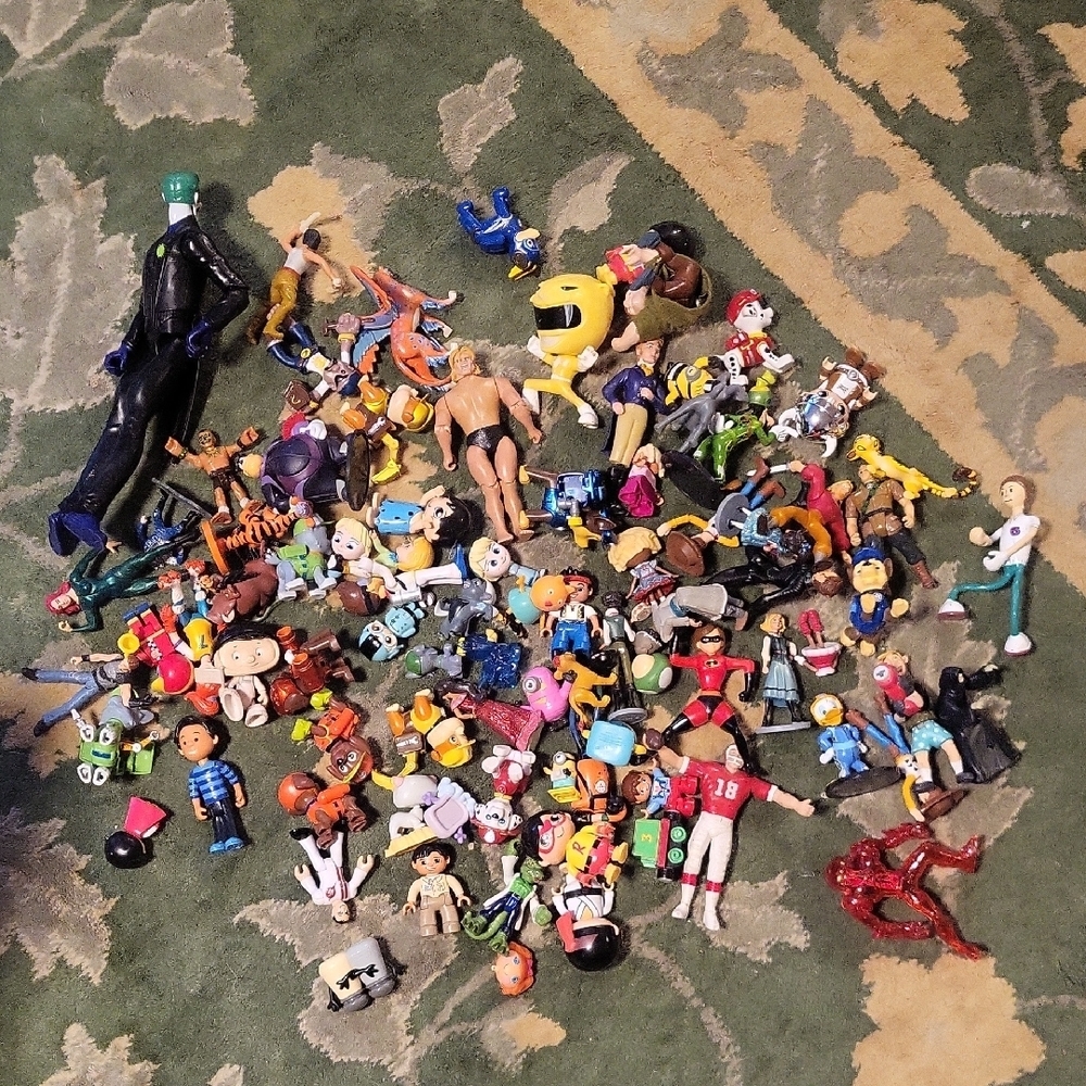 Vibrant Action Figures Playset for Kids